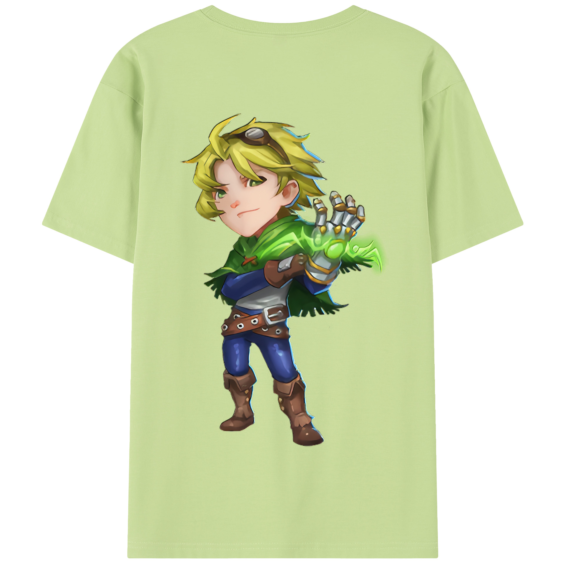 リーグ・オブ・レジェンド League of Legends LOL 綿100％半袖Tシャツ（背面プリント）